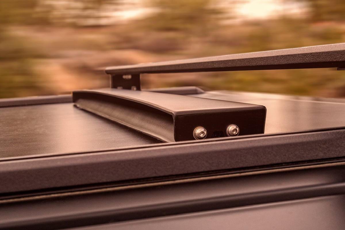 Évent filtré à pression positive placé sur le toit du hardtop RSI SMARTCAP